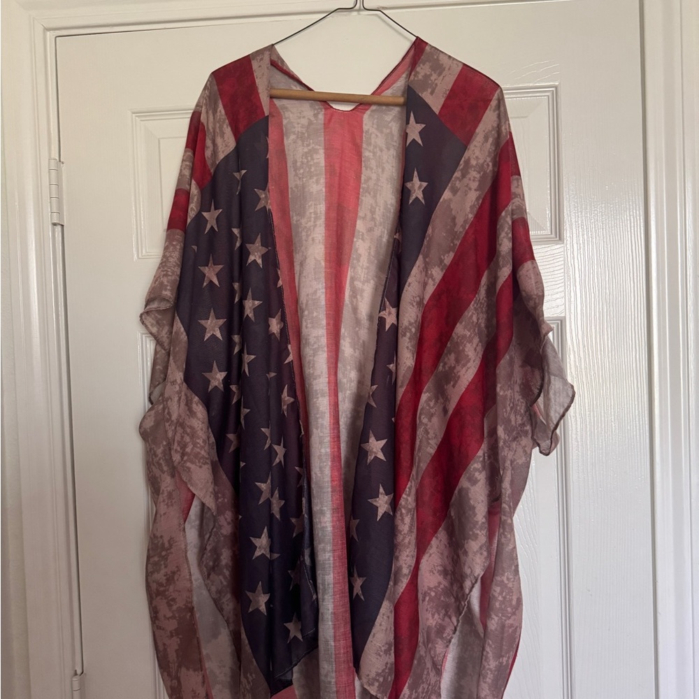 Patriotic Flag Kimono